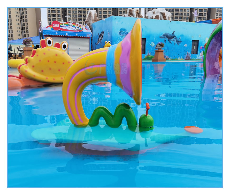 水上樂園設備,噴水喇叭蟲 水上樂園設備,噴水喇叭蟲